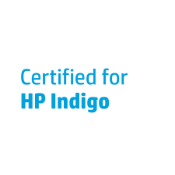 'Certified for HP Indigo' logo